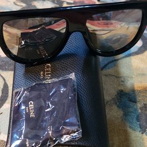 Celine Flatop mirrored sunglasses